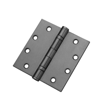 Heat Wave 4.5 x 4.5 in. Brushed Chrome Ball Bearing Hinge - Brushed Chrome - 4.5in. x 4.5in. HE3292663